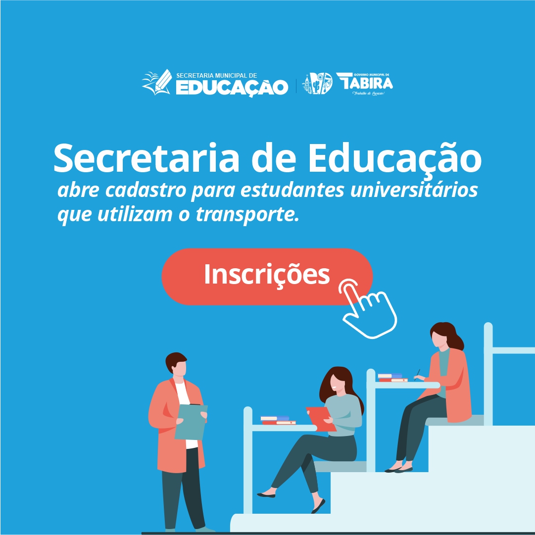 Read more about the article Cadastro dos estudantes universitários do município de Tabira-PE